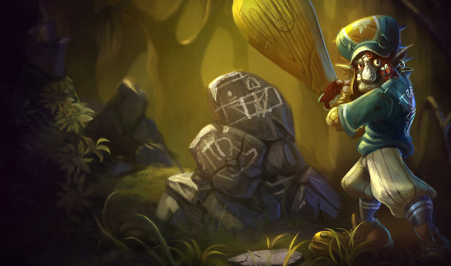 Cartoon character yellow object forest free wallpaper - medium preview image