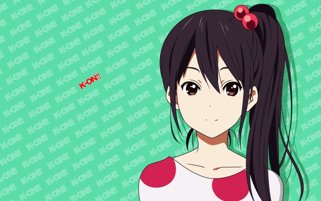 Girl long black hair red free wallpaper - medium preview image
