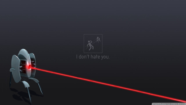 Red laser spaceship light up free wallpaper - medium preview image