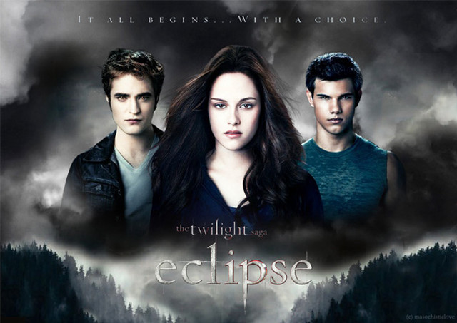 Twilight saga eclipse poster characters free wallpaper - medium preview image