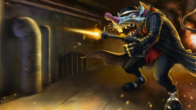 Cartoon demon character long tail free wallpaper - medium preview image