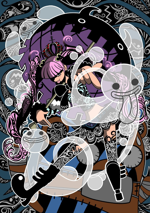Girl microphone cat table bottle free wallpaper - medium preview image