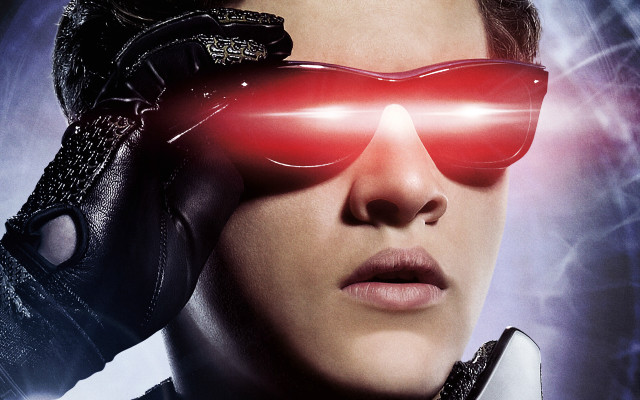 Man red sunglasses black glove free wallpaper - medium preview image