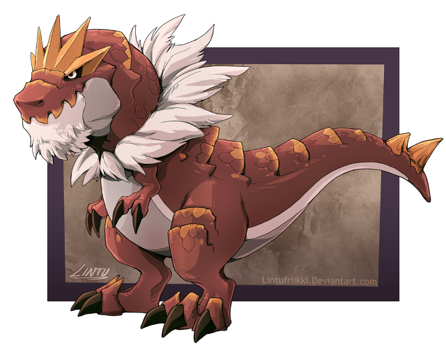 Red white dragon large head free wallpaper - medium preview image