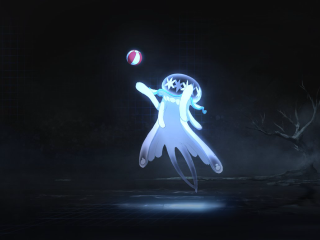 Ghost playing ball dark night free wallpaper - medium preview image