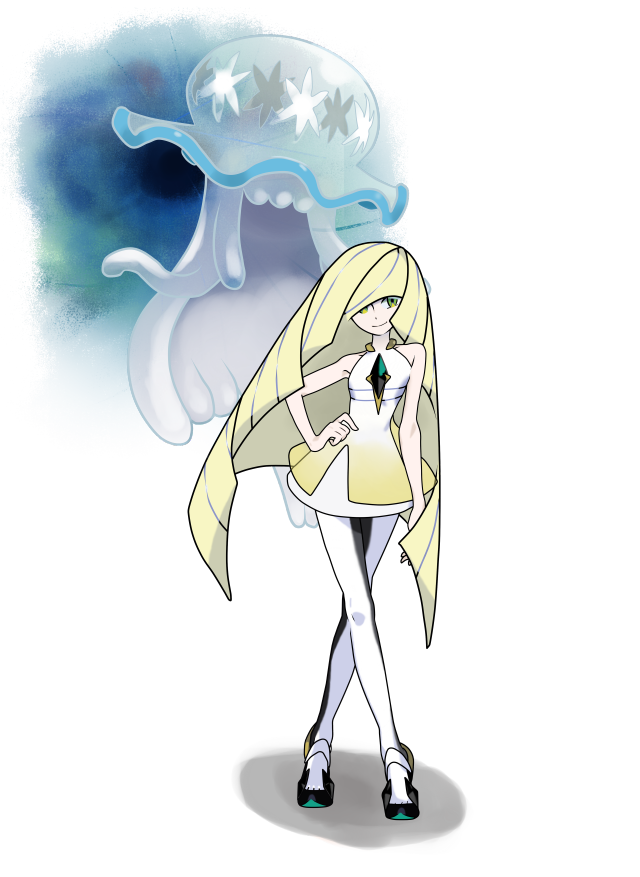 Cartoon girl white dress star free wallpaper - medium preview image