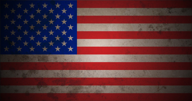 Grungy american flag stars stripe free wallpaper - medium preview image