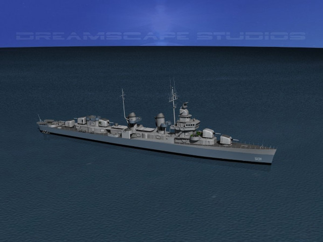 Battleship floating water sky background free wallpaper - medium preview image