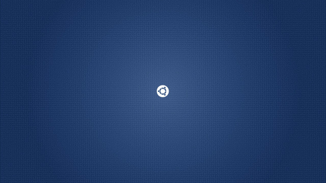 Blue background white circle center free wallpaper - medium preview image