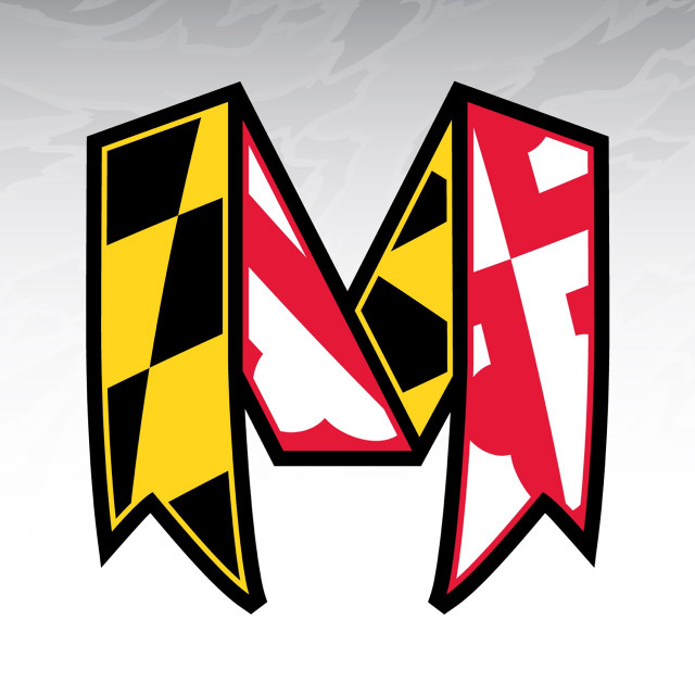 Red yellow flags black white free wallpaper - medium preview image