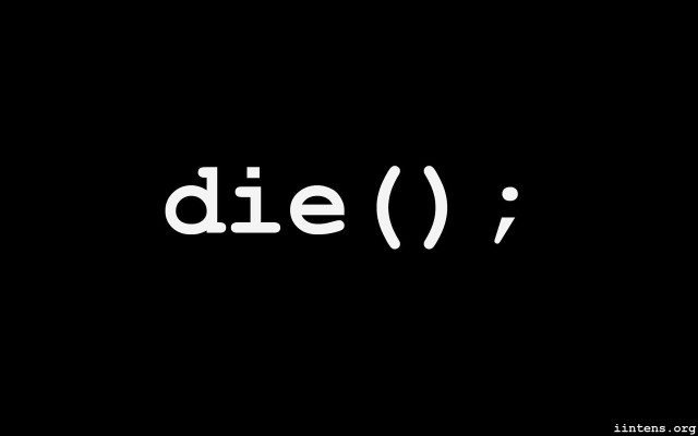 Black white photo word die free wallpaper - medium preview image