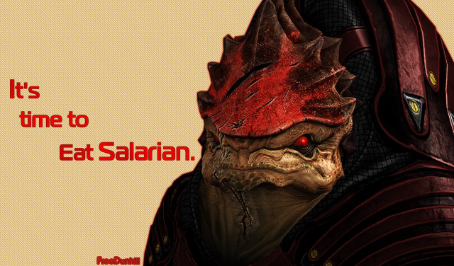 Creature crown salad time eat free wallpaper - medium preview image