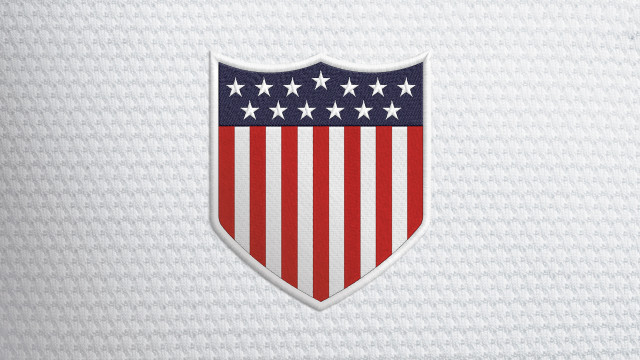 Shield flag pattern white background free wallpaper - medium preview image