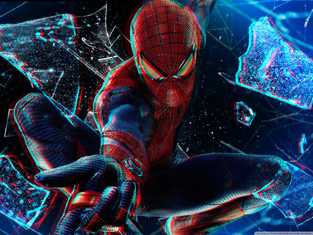 Spider man suit futuristic background free wallpaper - medium preview image
