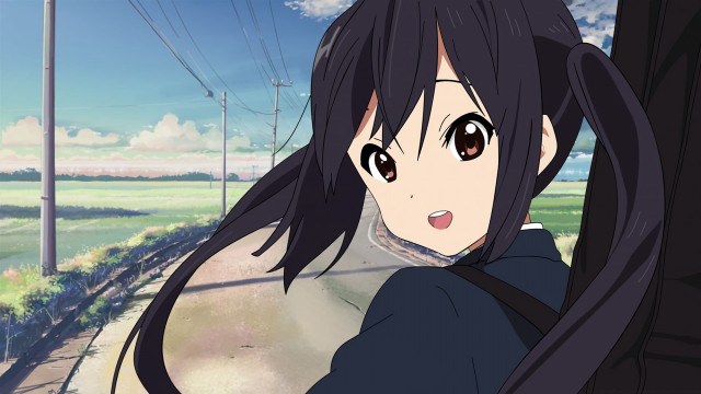 Woman long black hair surprised free wallpaper - medium preview image