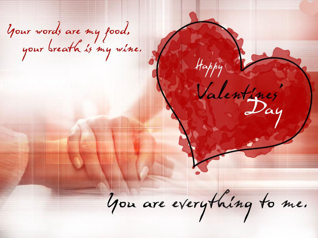 Valentines day card heart hand #2 free wallpaper - medium preview image