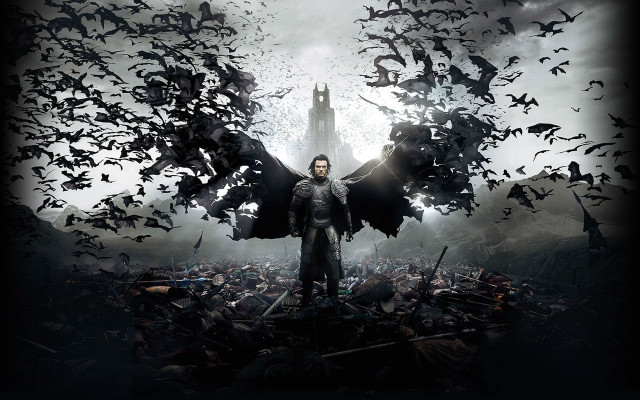 Man bats forest castle dark free wallpaper - medium preview image