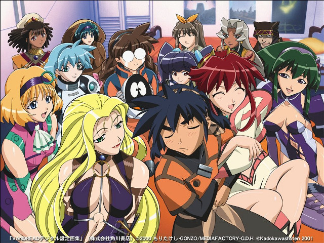 Anime characters group photo window free wallpaper - medium preview image