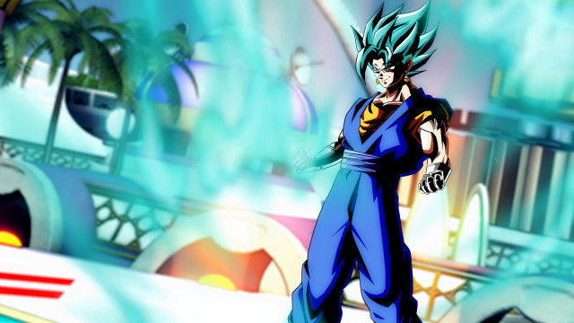 Cartoon character blue outfit yellow free wallpaper - medium preview image