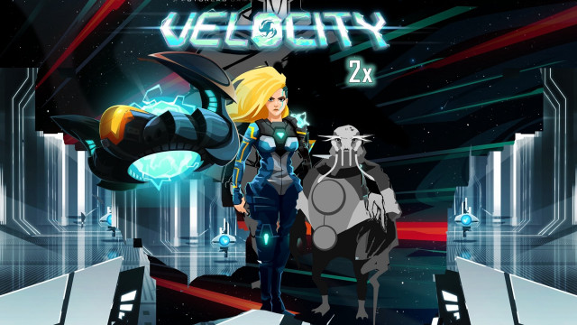 Woman robot futuristic city spaceship free wallpaper - medium preview image