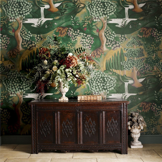 Vase flowers table mural wall #2 free wallpaper - medium preview image