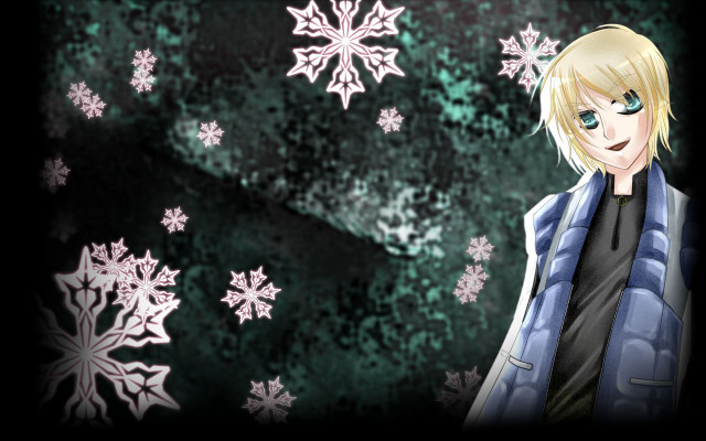 Man snowflake background snowflakes black free wallpaper - medium preview image