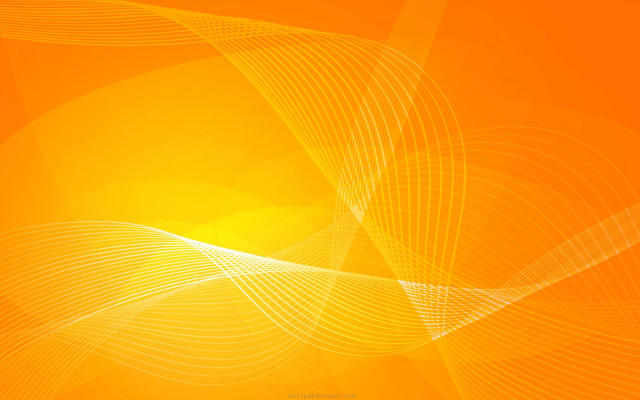 Yellow background wavy pattern white free wallpaper - medium preview image