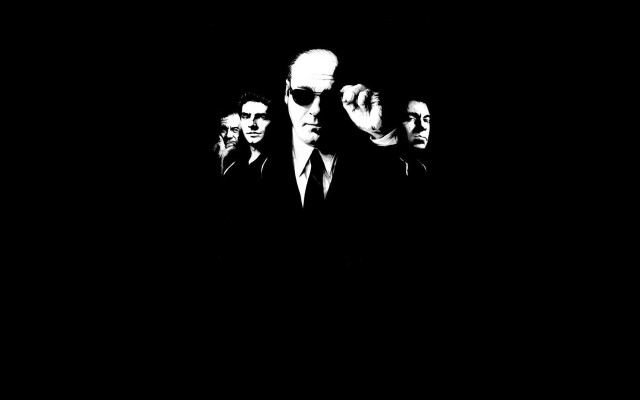 Man suit sunglasses dark background free wallpaper - medium preview image