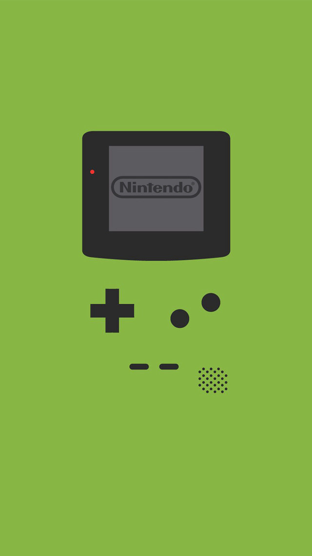 Nintendo game boy controller retro free wallpaper - medium preview image