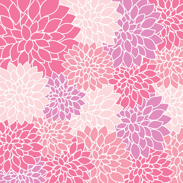 Pink white flower pattern background free wallpaper - medium preview image