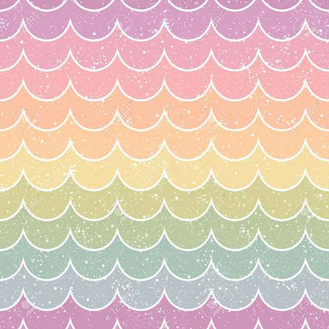 Rainbow white background waves dots free wallpaper - medium preview image