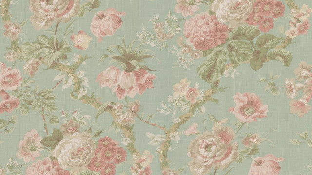 Floral pastel wallpaper baroque flowers free wallpaper - medium preview image