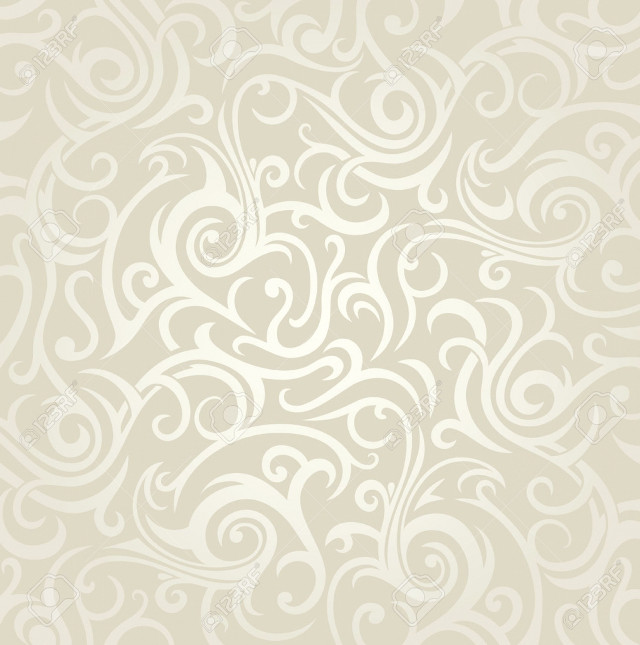 Beige white abstract swirl wave free wallpaper - medium preview image