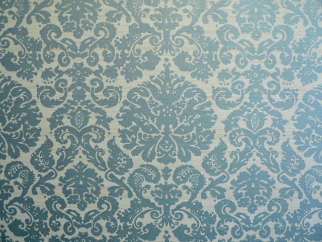 Blue white wallpaper pattern flower free wallpaper - medium preview image