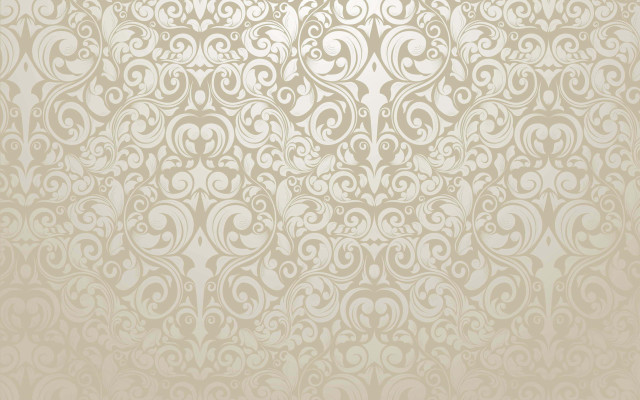Beige wallpaper swirls leaves pattern free wallpaper - medium preview image