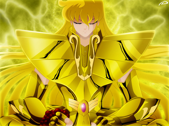 Woman yellow dress crown coat free wallpaper - medium preview image