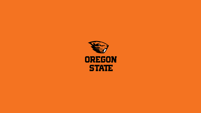 Oregon state logo orange background free wallpaper - medium preview image
