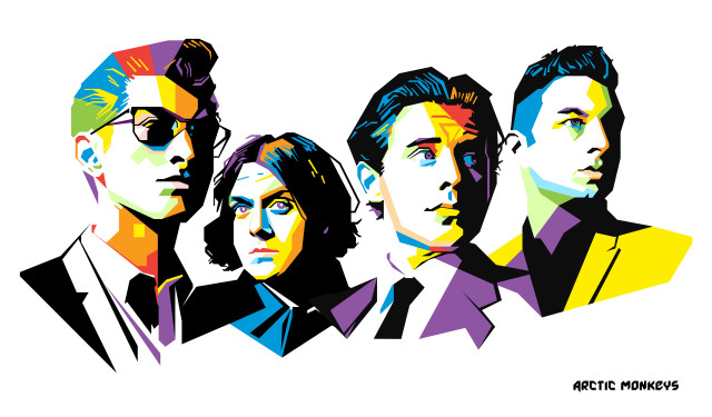 Men suits ties colorful group free wallpaper - medium preview image