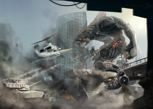 Man suit flying city helicopter free wallpaper - medium preview image