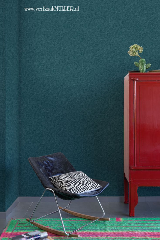 Red cabinet black chair green free wallpaper - medium preview image