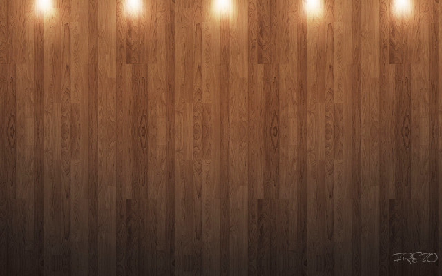 Wood floor three lights wall free wallpaper - medium preview image