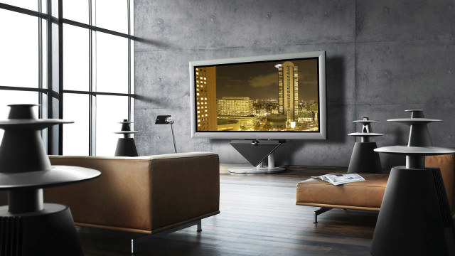 Living room large screen tv #2 free wallpaper - medium preview image