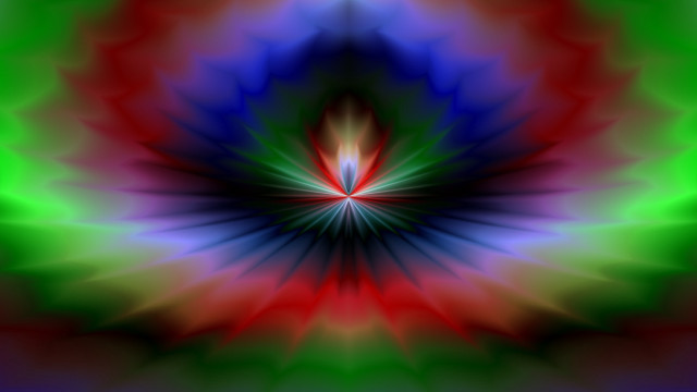 Colorful flower with a red free wallpaper - medium preview image