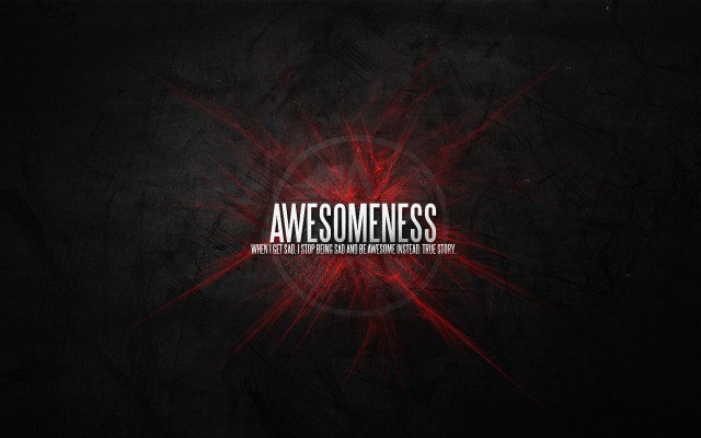 Awesomeness red light dark background free wallpaper - medium preview image