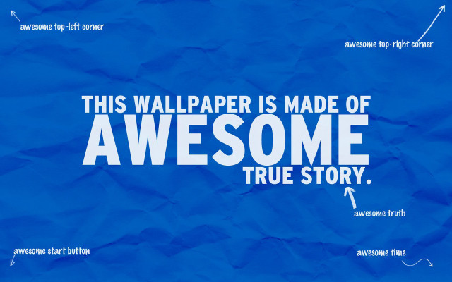 Blue poster quote says image free wallpaper - medium preview image