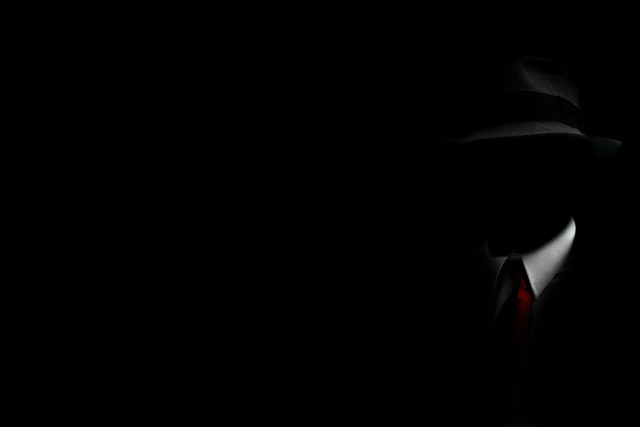 Man hat tie dark red #3 free wallpaper - medium preview image
