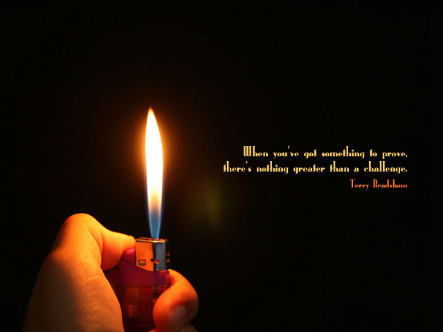 Person holding lighter quote on #3 free wallpaper - medium preview image