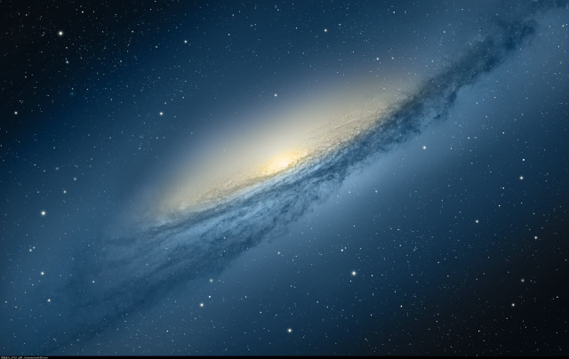 Bright blue object sky stars free wallpaper - medium preview image
