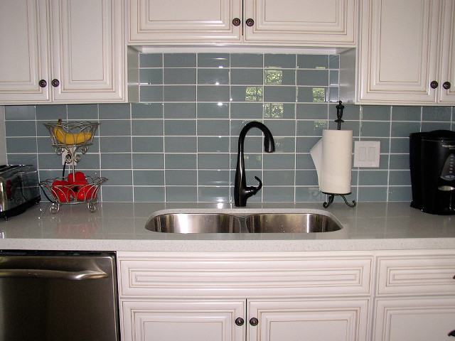 Kitchen sink modern bright clean free wallpaper - medium preview image