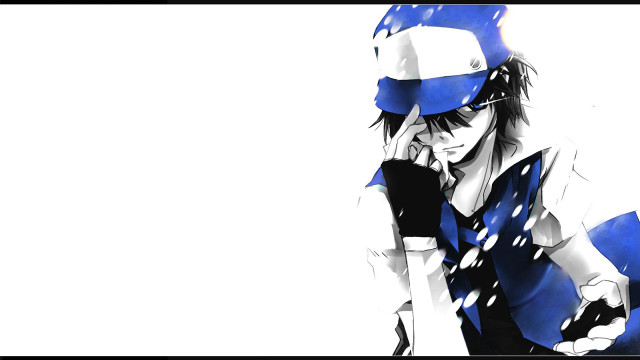 Man blue white outfit cellphone free wallpaper - medium preview image